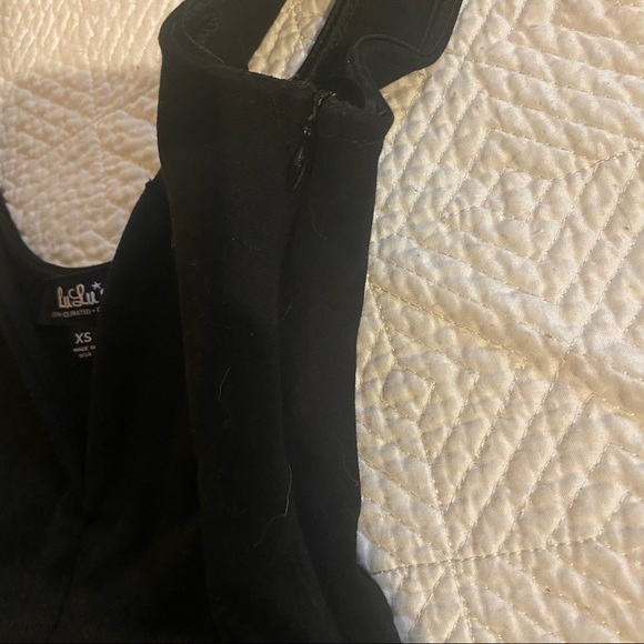 Lulu’s Deep V Plunge Tight Stretch Mini Dress Romper XS - Picture 9 of 12